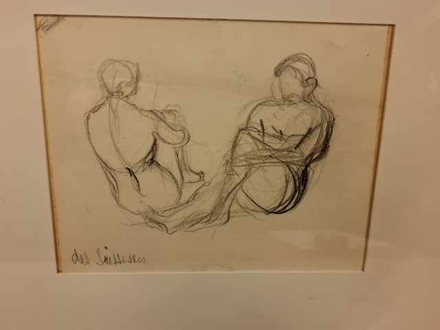 Original sketch. Fransk Marguerith Gatier